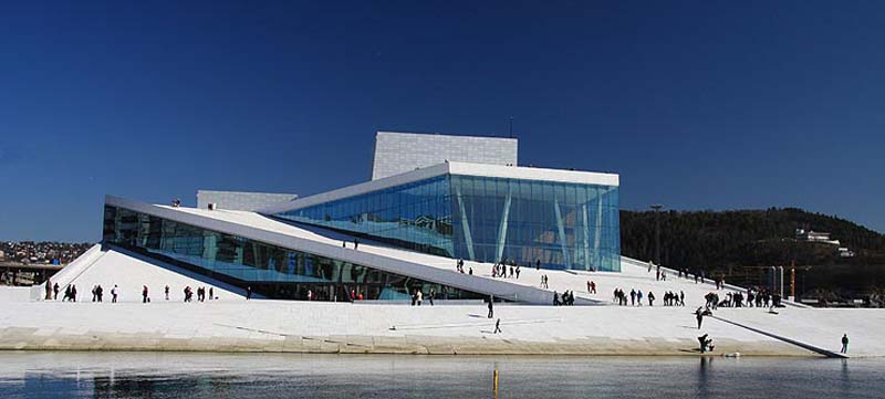 Opéra d'Oslo, agence Sonhetta, 2008.